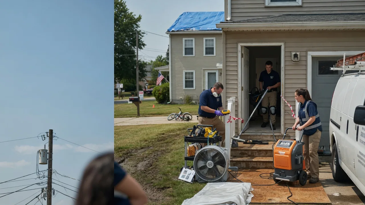 Water Damage Repair in Blair, WV near me